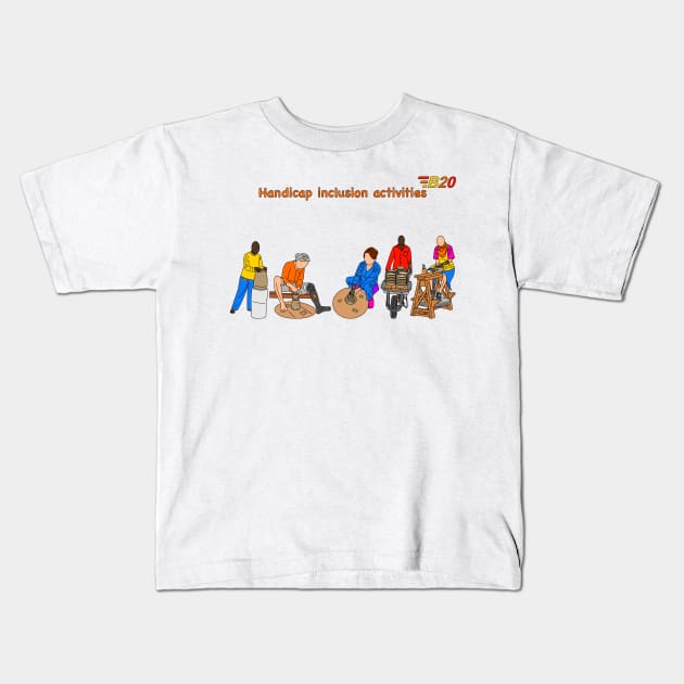 Ceramics Kids T-Shirt by superbottino96